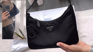 1 Year Quality Review of Prada 2000 Re edition Nylon Mini Bag [upl. by Myranda888]