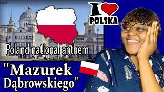 Polish National Anthem  Mazurek Dąbrowskiego  REACTION [upl. by Yebloc]