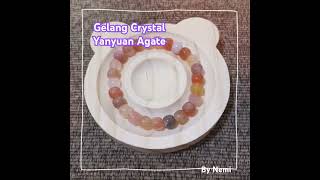 Gelang Crystal Yanyuan Agate crystalpalace crystalseries crystals [upl. by Zorina]