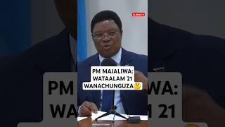 🤔PM MAJALIWA WATAALAM 21 WANACHUNGUZA KARIAKOO🤔🙏 shortsvideo globaltv breaking viralvideo [upl. by Hugo]