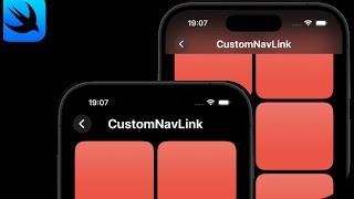 Custom NavigationLink With Animation [upl. by Ymia]