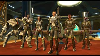 SWTOR quotDark Sidequot Trooper Ending disagree with Chancellor Saresh HQ 1080p [upl. by Aiekram290]