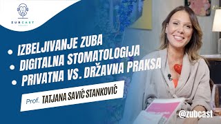 Izbeljivanje zuba digitalna stomatologija PROF TATJANA SAVIĆ STANKOVIĆ ep09 II dio zubcast [upl. by Roderick]