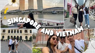 Layover in Singapore and Vietnam 2024 Part 1 ♡  Winonah Lei [upl. by Felicle]