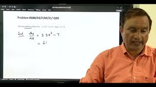 Differentiation  IGCSE  Mathematics P4 058042FM21  SATPREPMore solutions in descriptionQ9B [upl. by Lorain296]