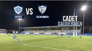 Castres Olympique vs US Colomiers cadet Gaudermen [upl. by Acnoib540]