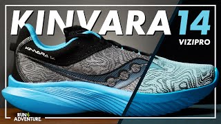 SO LIGHT and RESPONSIVE  Saucony KINVARA 14 First Run amp First Impressions Review  Run4Adventure [upl. by Hotchkiss]