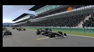 GP de Silverstone remontada histórica carrera impresionante [upl. by Melicent23]