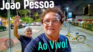 Caminhada na Orla da Cidade  João Pessoa ao Vivo  Brasil [upl. by Yanel]