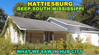 HATTIESBURG What We Saw In This Deep South MISSISSIPPI Town [upl. by Esdras]