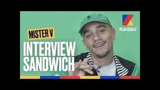 MISTER V MEME  123417  INTERVIEW MISTER V SANDWICH KONBINI [upl. by Carpet884]