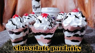 chocolate parfait chocolate parfait recipe [upl. by Gates]