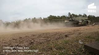 🇬🇧 Challenger 3 MBT live firing trails [upl. by Etyam423]