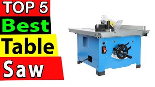 Best Table Saw Review 2025 TOP 5 [upl. by Olumor973]