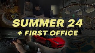 Summer 2024 recap  first office [upl. by Bedad]