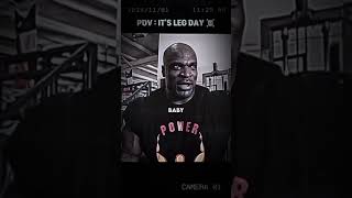 2250lbs LEG PRESS☠️gymedit gym ronniecoleman ytshorts motivation [upl. by Aifoz428]