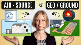 AirSource vs GroundSource Heat Pumps  Geothermal Heating and Cooling [upl. by Eira375]