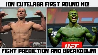 GLOVER TEIXEIRA VS ION CUTELABA  FIGHT PREDICTION AND BREAKDOWN  UFC ON ESPN 3 MIAMI 150 [upl. by Kern]