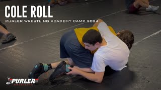 Cole Roll  Double Leg Defense  Purler Wrestling Academy Camps [upl. by Borg733]