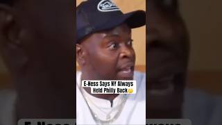 ENess Explains How New York Always Blocked Philly Rappers shortsclip rap jayz [upl. by Alrahc752]