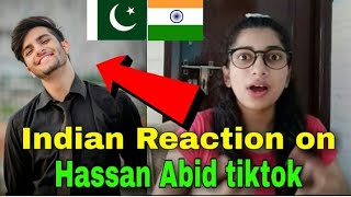 INDIAN reaction on PAKISTANI  Tik Tok transition KING  Hassan Abid  Crazzy Pikku [upl. by Bresee]