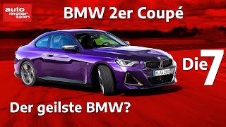 7 Fakten warum das 2er Coupé noch ein echter BMW ist  auto motor und sport [upl. by Komara]