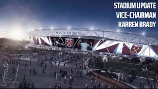 NEW STADIUM An update from the ViceChairman [upl. by Aric977]