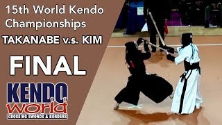 FINAL Japan vs Korea  15th World Kendo Championships 2012 [upl. by Syla]