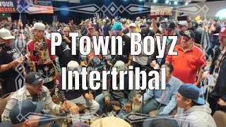 P Town Boyz Singers  2023 Hunting Moon Pow Wow  Powwowscom [upl. by Adnoma]