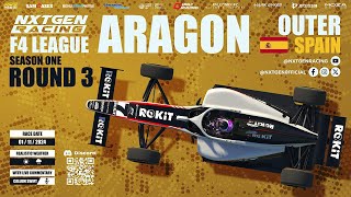 iRacing NXTGEN F4  Round 3  Aragon [upl. by Fausta]