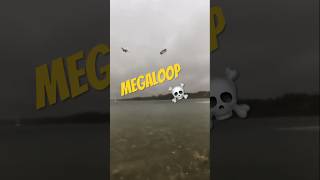 Megaloop at Comox Goose Spit shorts fyp kiteloop kiteboarding surf kitesurfing storm fyp [upl. by Winnie]