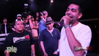 Grind Time Now  Paid Dues presents Dizaster vs Jonny Storm [upl. by Lytsirhc467]