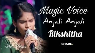 Anjali Anjali 🥰Magical voice from Rikshita🥲 [upl. by Nawat]