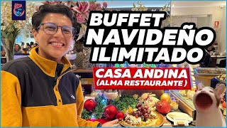 BUFFET NAVIDEÑO ILIMTADO CASA ANDINA  Ariana Bolo Arce [upl. by Atrebla]