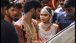 BRIDAL LOOK  GALI JANARDHAN REDDY DAUGHTER WEDDING JEWELLERY DESIGNS Fashion Dreams [upl. by Harriott]