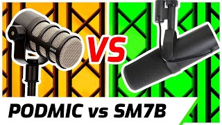 Podmic vs SM7B Ultimate Microphone Showdown [upl. by Artimas]