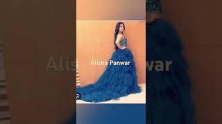 Alisha Panwar by collection ✨️✨️15 type of gowns for Diwali party golden couples photo channel [upl. by Idissac]