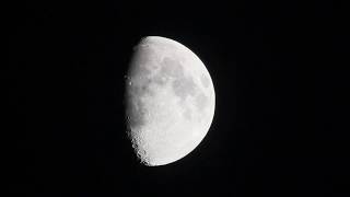 Moon taken with Canon 600D  90300mm [upl. by Elacim352]