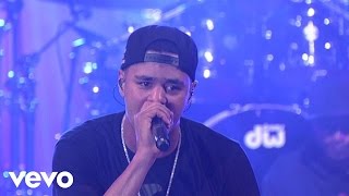 J Cole  Crooked Smile Live on Letterman [upl. by Netsirt]