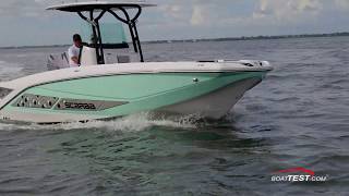 Scarab 255 Open ID 2019 Test Video  By BoatTESTcom [upl. by Hetti]