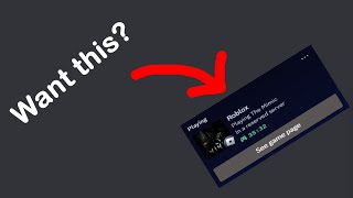 How to make Discord knows what Roblox game youre playing [upl. by Boycey]