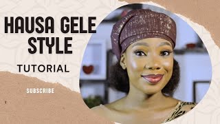 HOW TO TIE TRENDING GELE STYLES  DIY [upl. by Langston]