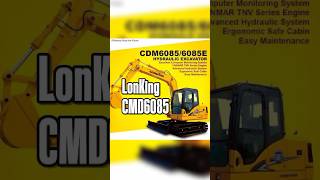 Mini excavator Lonking CMD6085 [upl. by Lyrahc926]