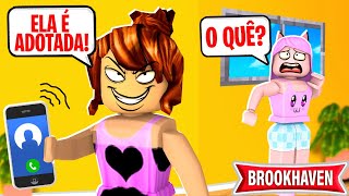 Roblox  DESCOBRI UM SEGREDO HISTÓRIA NO BROOKHAVEN [upl. by Dolloff326]