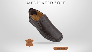 Doucal Medicated Sole Brown Leather Degar Shoes Unboxing  DLD094  Sole in Box [upl. by Merle]