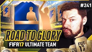 TOTS IN A PACK  FIFA17 Road to Glory 241 Ultimate Team [upl. by Daune943]