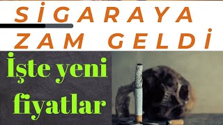 Sigaraya zam İşte yeni fiyatlar [upl. by Sidhu426]