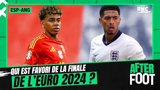 EspagneAngleterre  Qui est favori de la finale de l’Euro 2024 [upl. by Eehtomit771]