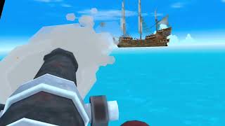 Destroying a gallon as a raft in sail vr [upl. by Tirrag]