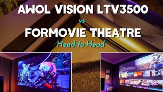 AWOL Vision 3500 vs Formovie Theatre  Two of the best 4K Laser Projectors Head to Head [upl. by Libyc]